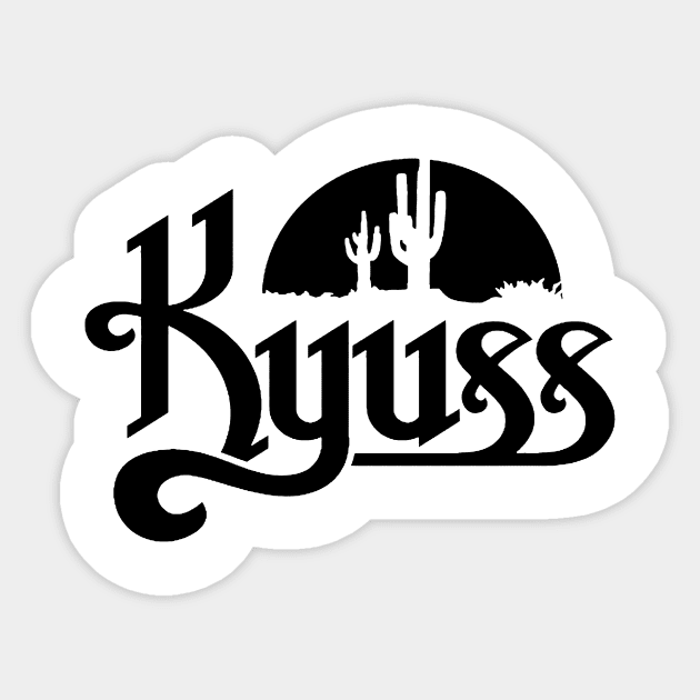 Kyuss Band Sticker by windideana